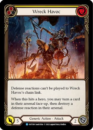Image of Wreck Havoc (Yellow) [OUT199] (Outsiders)