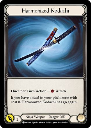 Image of Harmonized Kodachi [OUT048] (Outsiders)