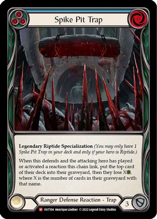 Image of Spike Pit Trap [OUT104] (Outsiders)