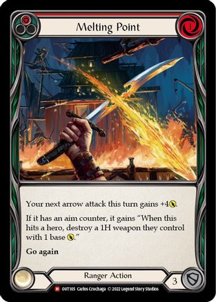 Image of Melting Point [OUT105] (Outsiders)  Rainbow Foil