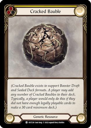 Image of Cracked Bauble [OUT238] (Outsiders)