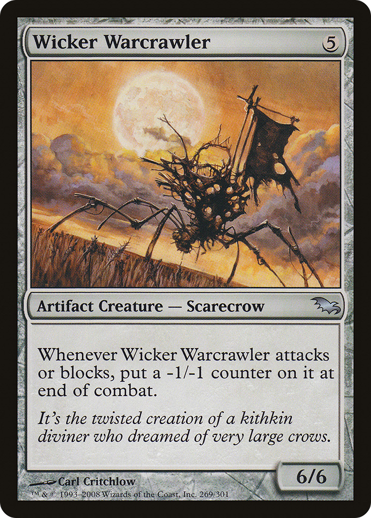 Image of Wicker Warcrawler [Shadowmoor]