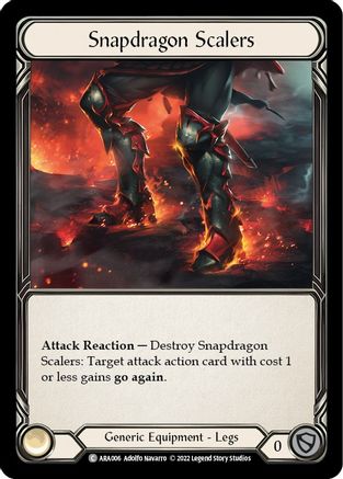 Image of Snapdragon Scalers [ARA006] (Outsiders Arakni Blitz Deck)