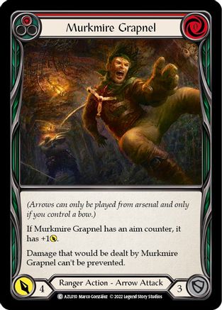 Image of Murkmire Grapnel (Red) [AZL010] (Outsiders Azalea Blitz Deck)