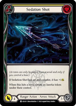 Image of Sedation Shot (Yellow) [AZL021] (Outsiders Azalea Blitz Deck)