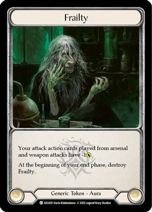 Image of Frailty [AZL029] (Outsiders Azalea Blitz Deck)