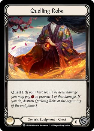 Image of Quelling Robe [UZU004] (Outsiders Uzuri Blitz Deck)