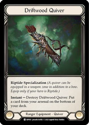 Image of Driftwood Quiver [RIP003] (Outsiders Riptide Blitz Deck)