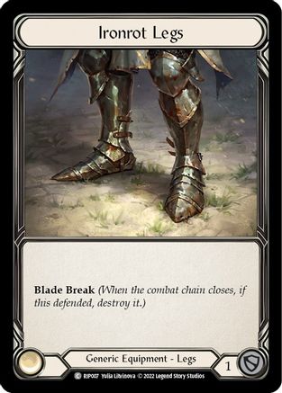 Image of Ironrot Legs [RIP007] (Outsiders Riptide Blitz Deck)