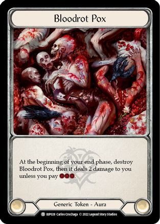 Image of Bloodrot Pox [RIP028] (Outsiders Riptide Blitz Deck)