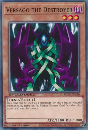 Image of Versago the Destroyer [SGX3-ENA10] Common