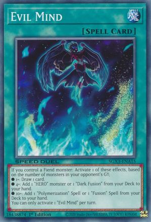 Image of Evil Mind [SGX3-ENA15] Common