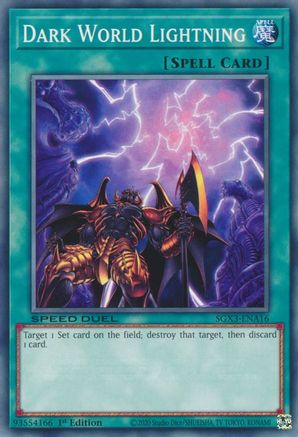 Image of Dark World Lightning [SGX3-ENA16] Common