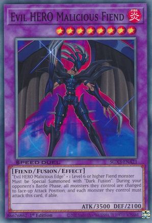 Image of Evil HERO Malicious Fiend [SGX3-ENA21] Common