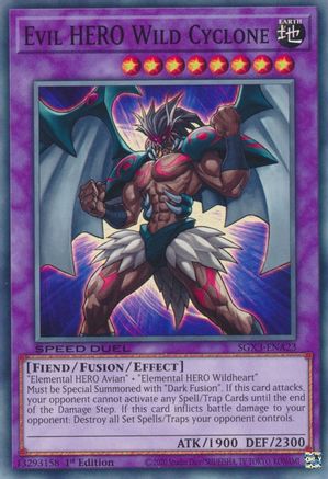 Image of Evil HERO Wild Cyclone [SGX3-ENA23] Common