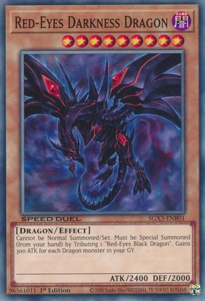 Image of Red-Eyes Darkness Dragon [SGX3-ENB01] Common