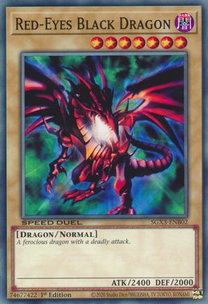 Image of Red-Eyes Black Dragon [SGX3-ENB02] Common