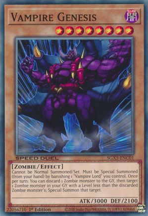 Image of Vampire Genesis [SGX3-ENC01] Common