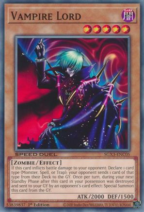 Image of Vampire Lord [SGX3-ENC05] Common
