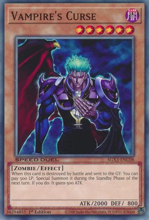 Image of Vampire's Curse [SGX3-ENC08] Common