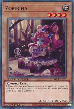 Image of Zombina [SGX3-ENC09] Common