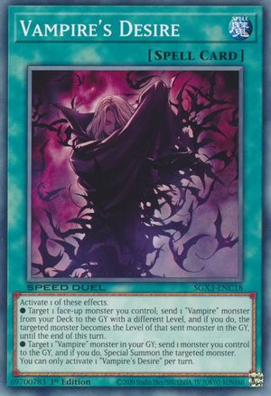 Image of Vampire's Desire [SGX3-ENC18] Common
