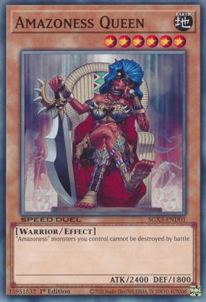 Image of Amazoness Queen [SGX3-END01] Common