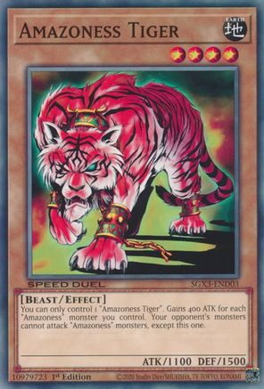 Image of Amazoness Tiger [SGX3-END03] Common