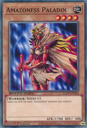 Image of Amazoness Paladin [SGX3-END04] Common