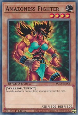 Image of Amazoness Fighter [SGX3-END06] Common