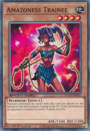 Image of Amazoness Trainee [SGX3-END07] Common