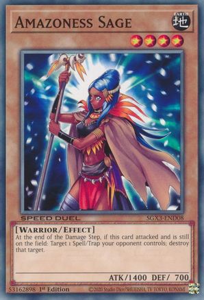 Image of Amazoness Sage [SGX3-END08] Common
