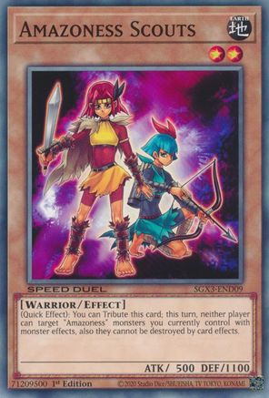 Image of Amazoness Scouts [SGX3-END09] Common