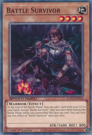 Image of Battle Survivor [SGX3-END10] Common