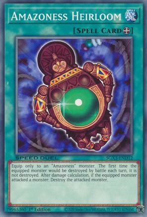 Image of Amazoness Heirloom [SGX3-END12] Common