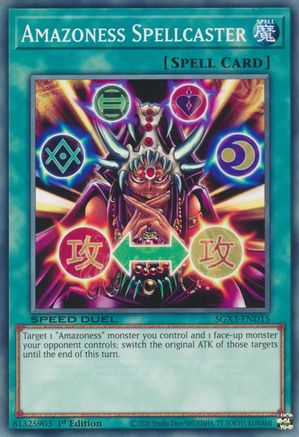 Image of Amazoness Spellcaster [SGX3-END15] Common