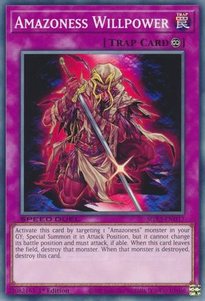 Image of Amazoness Willpower [SGX3-END17] Common