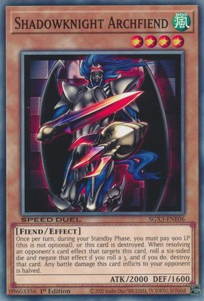 Image of Shadowknight Archfiend [SGX3-ENE06] Common