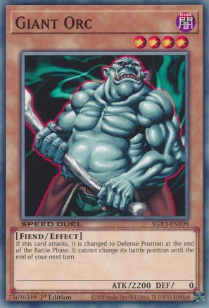 Image of Giant Orc [SGX3-ENE09] Common