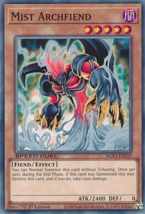 Image of Mist Archfiend [SGX3-ENE10] Common