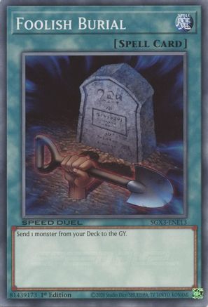 Image of Foolish Burial [SGX3-ENE13] Common