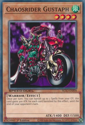 Image of Chaosrider Gustaph [SGX3-ENF04] Common