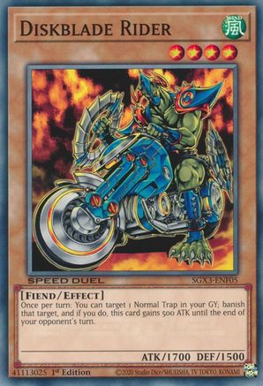 Image of Diskblade Rider [SGX3-ENF05] Common