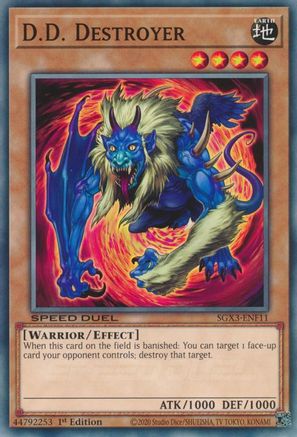 Image of D.D. Destroyer [SGX3-ENF11] Common