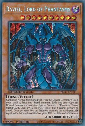 Image of Raviel, Lord of Phantasms [SGX3-ENG03] Secret Rare
