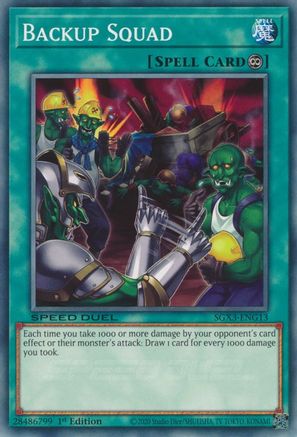 Image of Backup Squad [SGX3-ENG13] Common