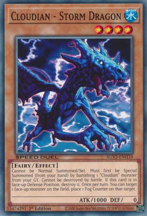 Image of Cloudian - Storm Dragon [SGX3-ENH10] Common