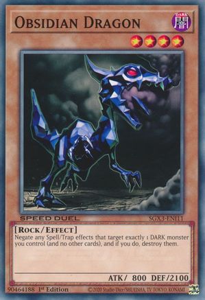 Image of Obsidian Dragon [SGX3-ENI11] Common
