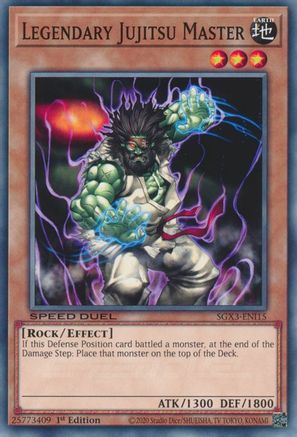 Image of Legendary Jujitsu Master [SGX3-ENI15] Common