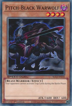 Image of Pitch-Black Warwolf [SGX3-ENI18] Common